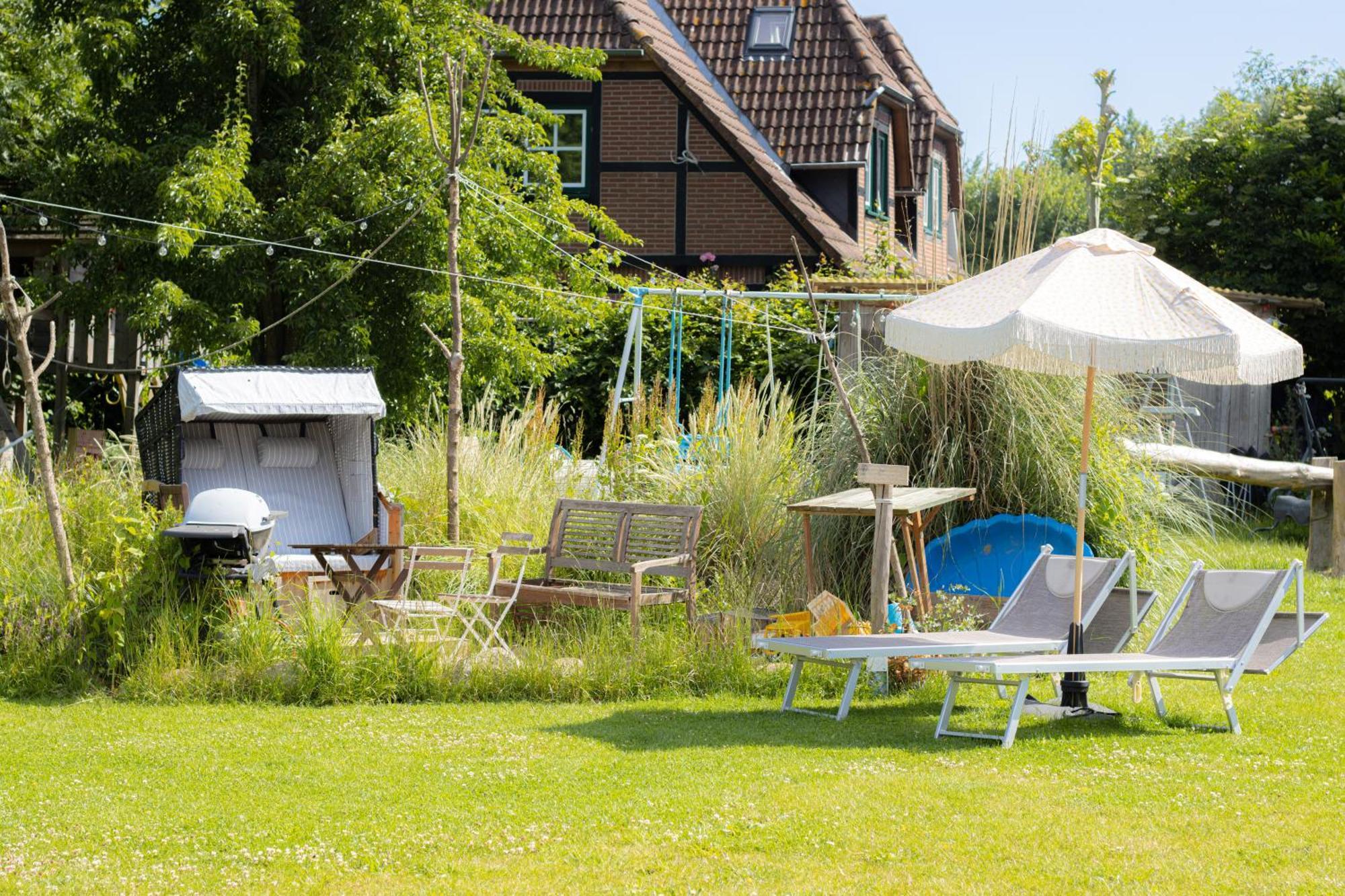 Ferienwohnungen Fehmarn Mit Parkplatz In Petersdorf 外观 照片